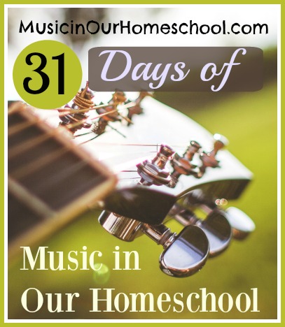 31 Days of Music in Our Homeschool ~ 31 music education articles about music ed tips, music curriculum resources, and more to help you include music in your homeschool! #musicinourhomeschool #musiceducation #musiclessonsforkids #homeschoolmusic