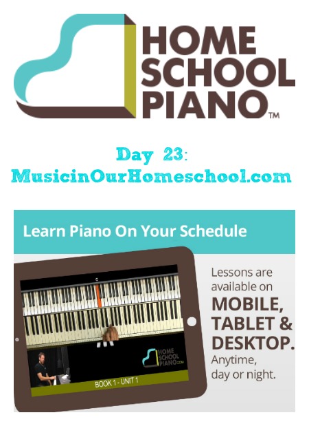 HomeSchoolPiano for at-home lessons