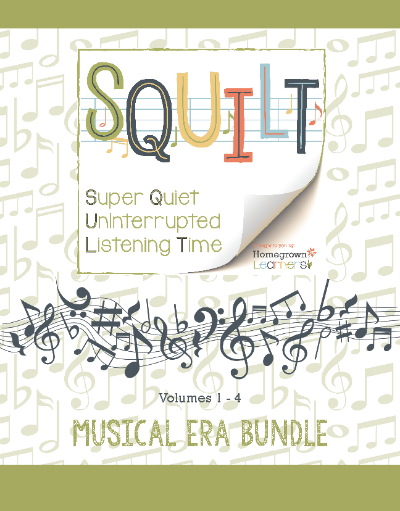 SQUILT Musical Era Bundle for music appreciation