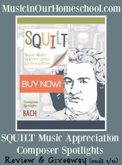 SQUILT Composer Spotlights Bach review & giveaway