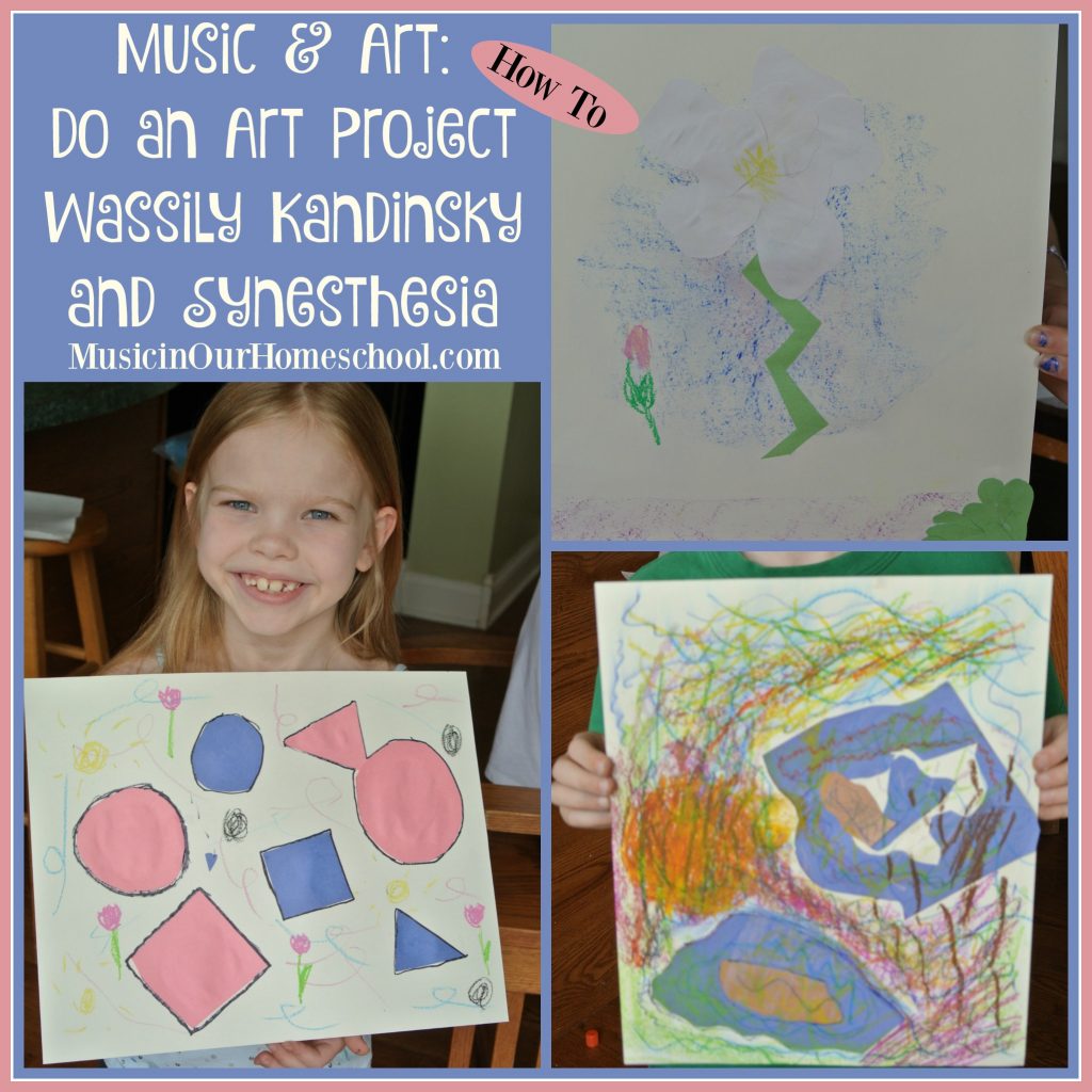 How to do an art project on Wassily Kandinsky and Synesthesia