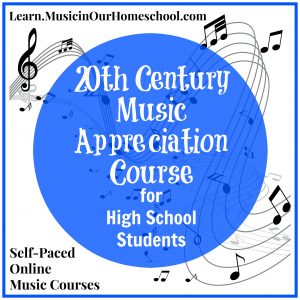 20th Century Music Appreciation Course for High School Students