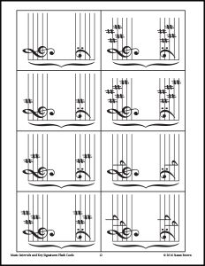 Music-Intervals-and-Key-Signatures-Flash-Cards-image-3