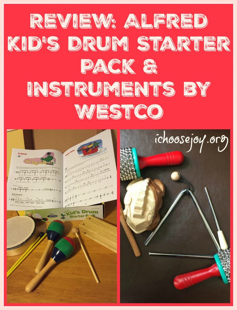 Review of Alfred Kid's Drum Starter Pack & Instruments by Westco