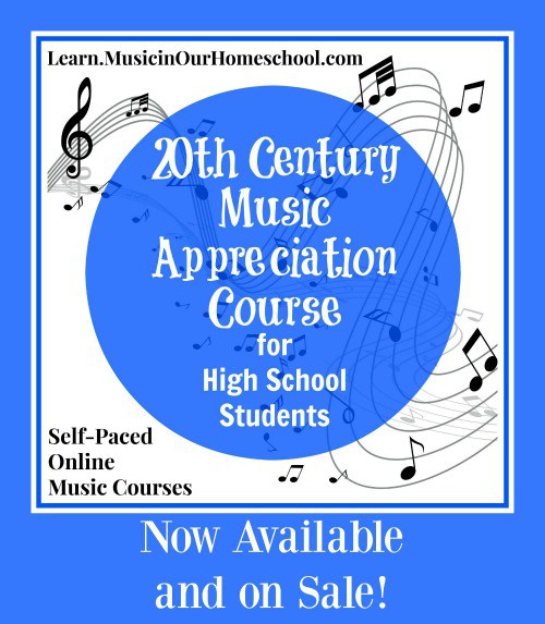 Get the 20th Century Music Appreciation Course for High School. self-paced, online