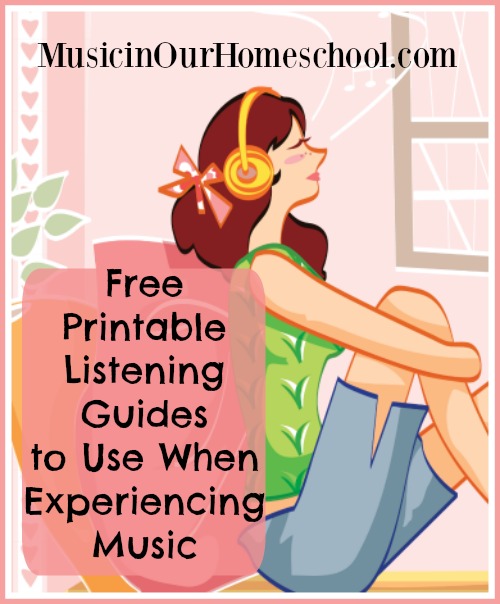 Free Music Listening Printables