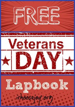 Free Veterans Day Lapbook