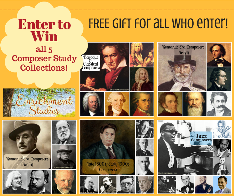 Enrichment Studies Composer Study Collections giveaway