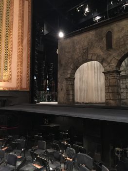 Chicago Lyric Opera theater backstage tour
