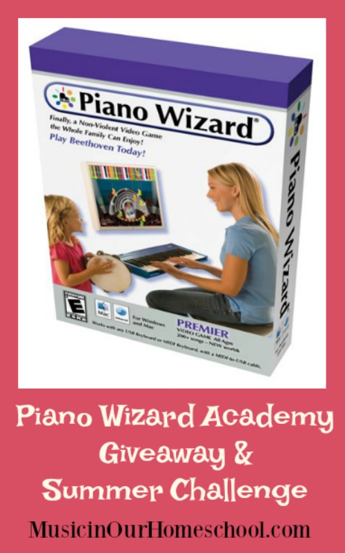 Piano Wizard Academy Giveaway & Summer Challenge (ends June 27)