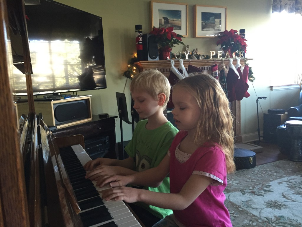 piano duet for homeschool fine arts