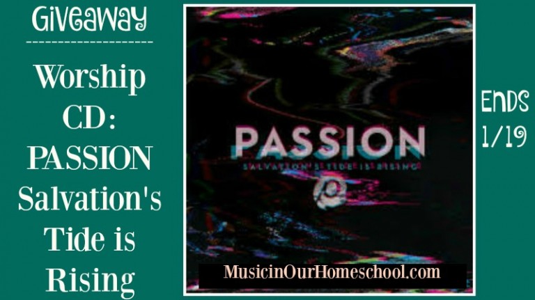 PASSION Salvation’s Tide is Rising worship CD giveaway