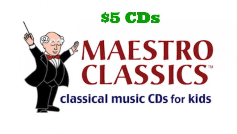 Maestro Classics CDs only $5!