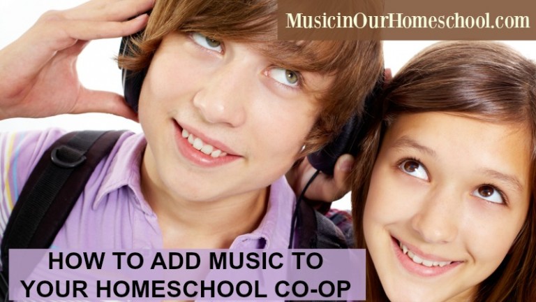 How to Add Music to Your Homeschool Co-op