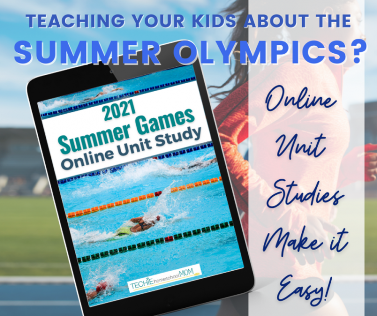 Teach your kids all about the summer olympics with this Online Unit Study!