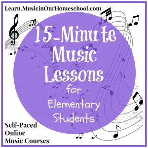 15-Minute Music Lessons for Elem Students