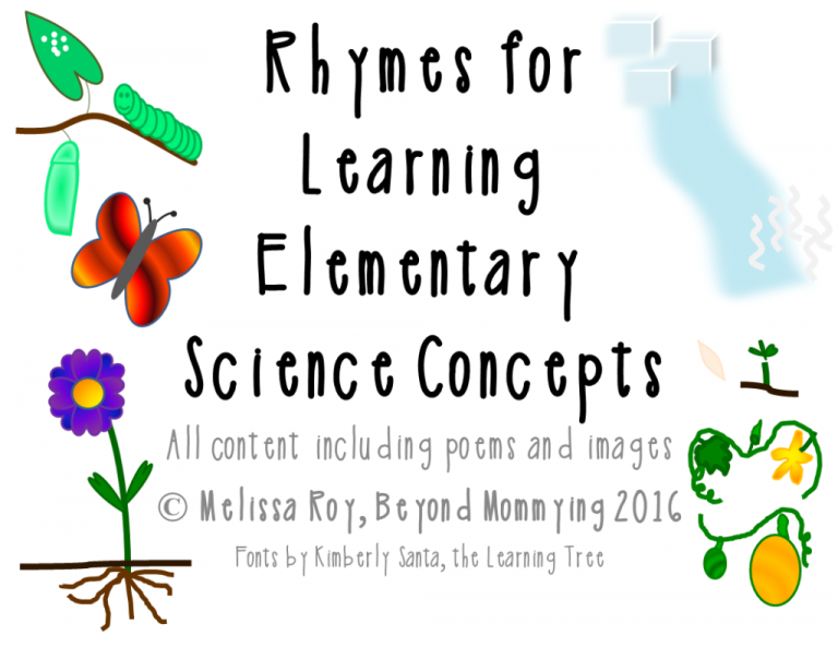 Rhymes for Learning Elementary Science Concepts