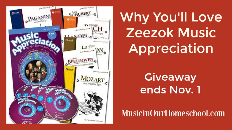 Why You'll Love Zeezok Music Appreciation (with a giveaway, ends Nov. 1)
