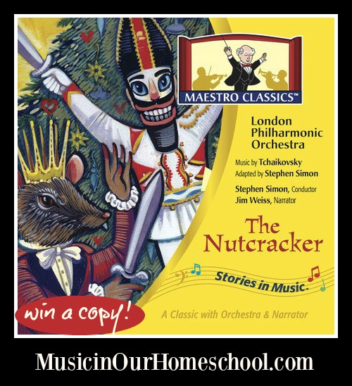 The Nutcracker CD by Maestro Classics review from Music in Our Homeschool #musicinourhomeschool #thenutcracker #homeschoolmusic #musiceducationreviews