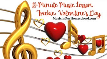 15-Minute Music Lesson Freebie Valentine's Day