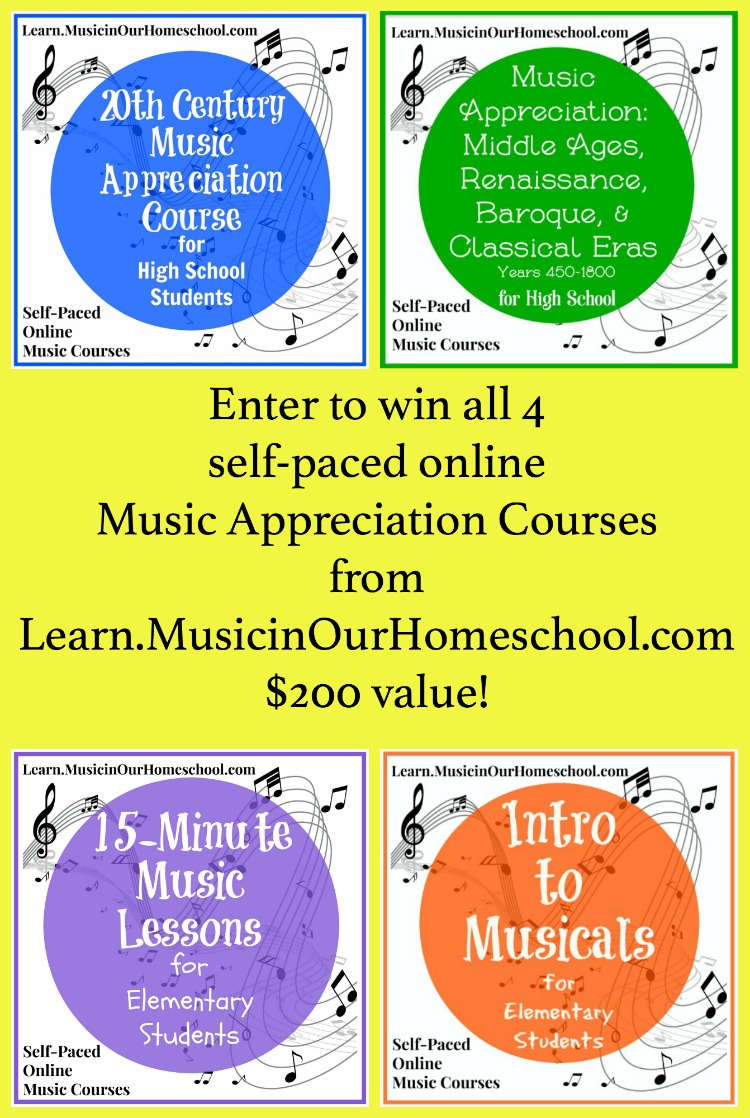 Giveaway of 4 Online Music Courses