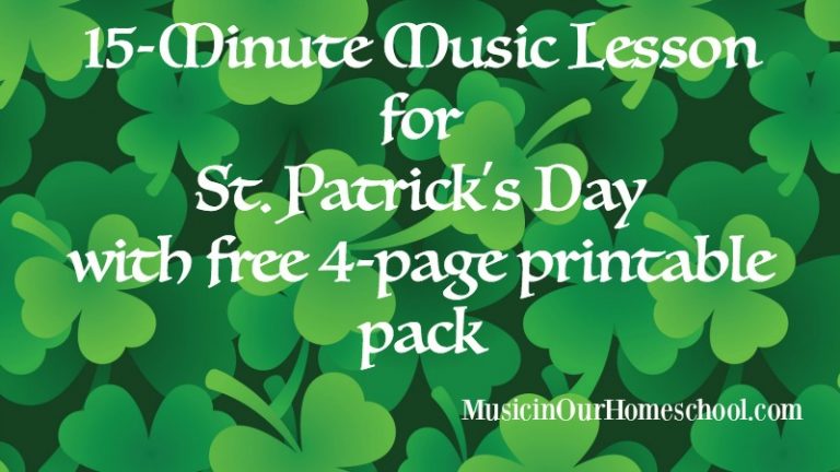 Free 15-Minute Music Lesson for St. Patrick’s Day