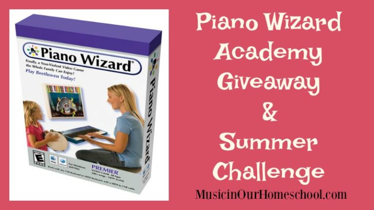 Piano Wizard Giveaway and Summer Challenge