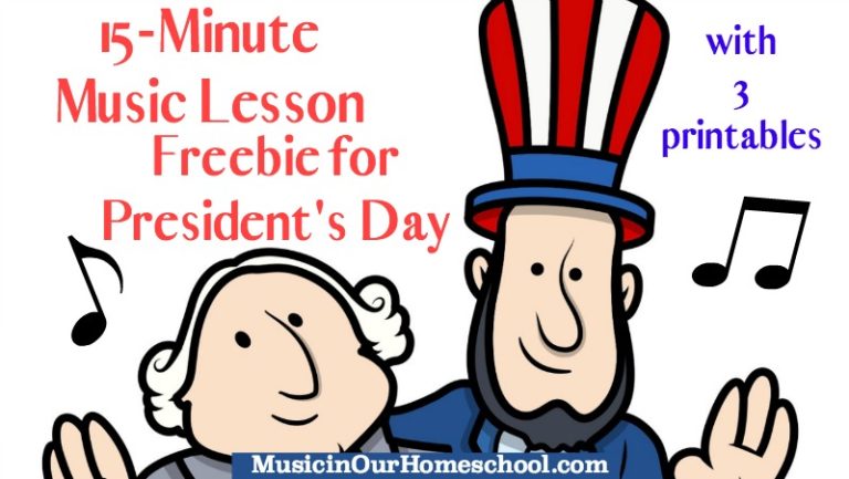 Free 15-Minute Music Lesson for President’s Day