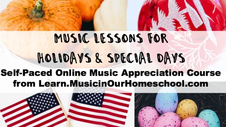 Music Lessons for Holidays & Special Days