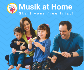 Musik at Home: start your free trial for early childhood music and movement classes!