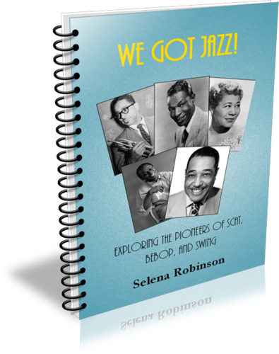 Review of We Got Jazz, curriculum guide for teaching kids about jazz. #musiclessonsforkids #jazzmusiclesson #elementarymusic #homeschoolmusic #musicinourhomeschool