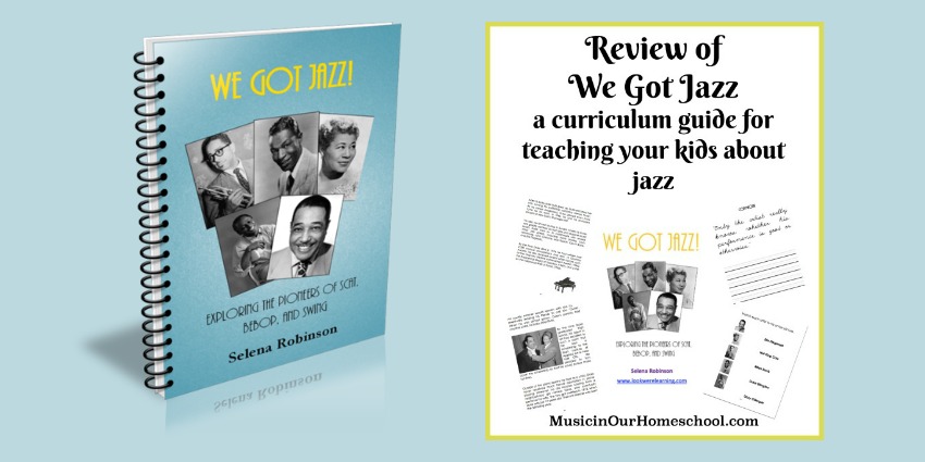 We Got Jazz curriculum guide for kids