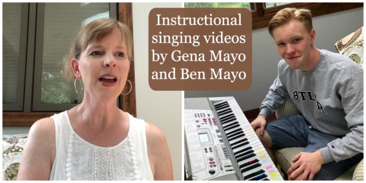 Great Hymns of the Faith online course Instructional Singing Videos by Gena Mayo and Ben Mayo