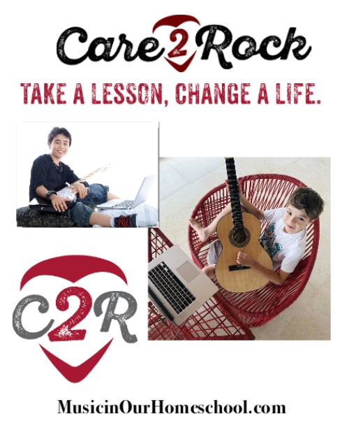 Care2Rock Online Music Lessons #musiclessons #musiclessonsforkids #onlinemusiclessons #musicinourhomeschool