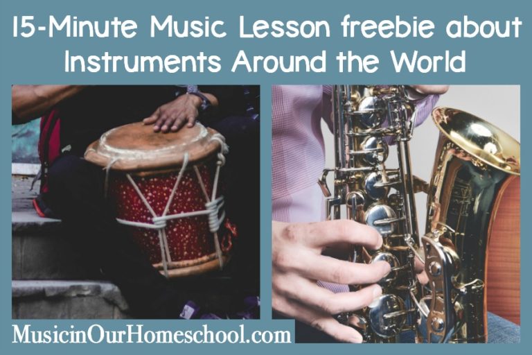 15-Minute Music Lesson About Instruments Around the World