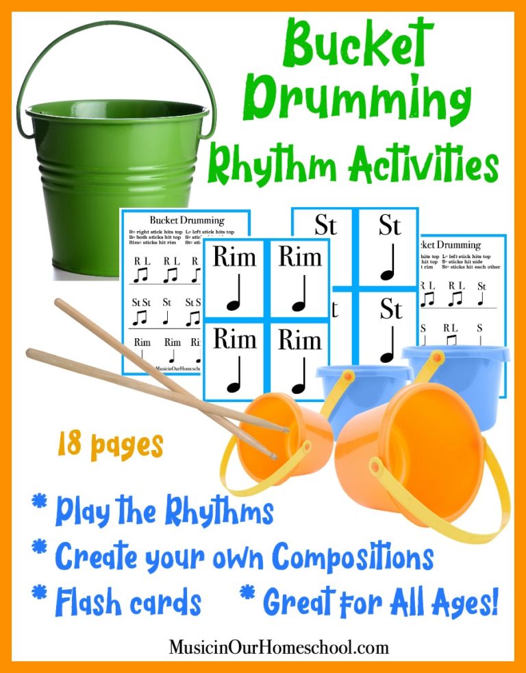 The Incredible Benefits of Including Bucket Drumming in your Homeschool