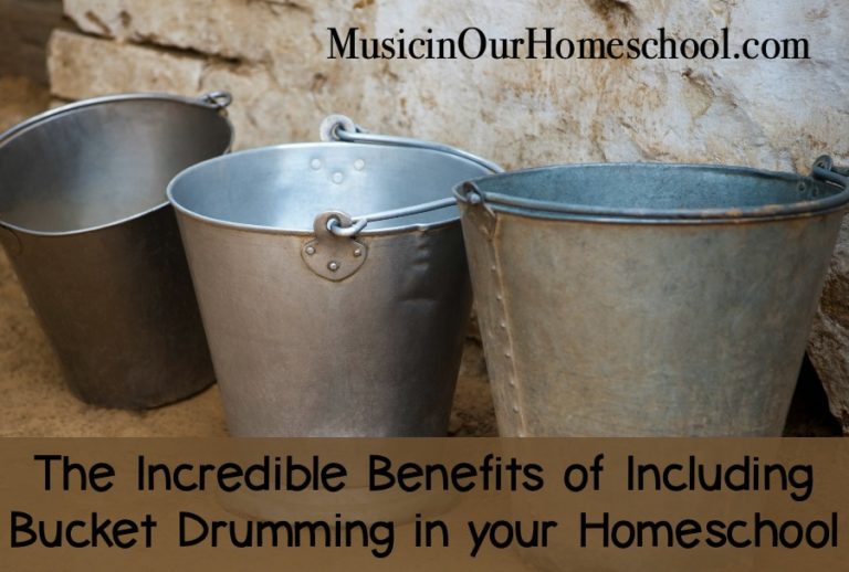 The Incredible Benefits of Including Bucket Drumming in your Homeschool