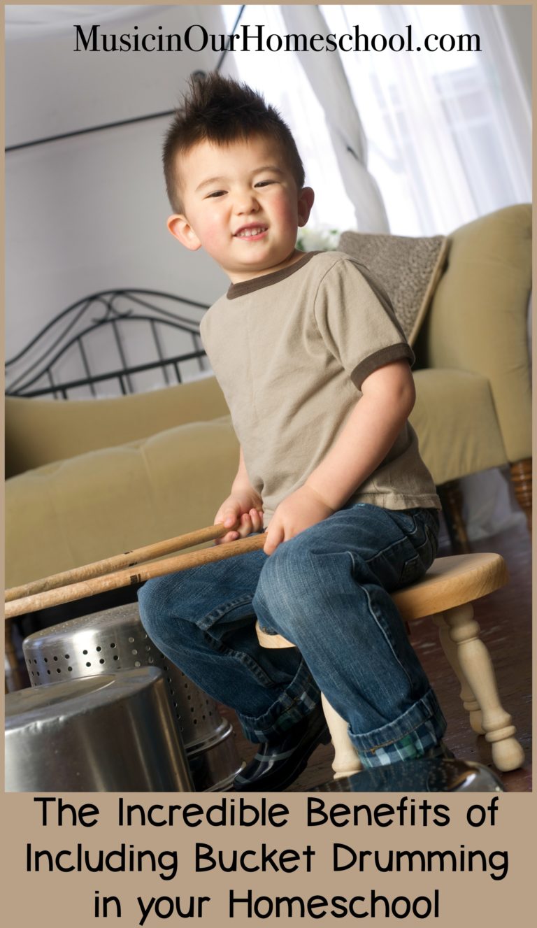 The Incredible Benefits of Including Bucket Drumming in your Homeschool