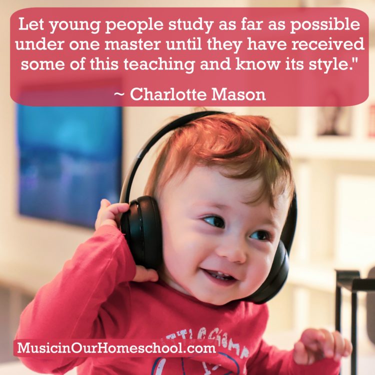 How to Teach Music the Charlotte Mason Way #charlottemason #charlottemasonhomeschool #homeschoolmusic #musicinourhomeschool