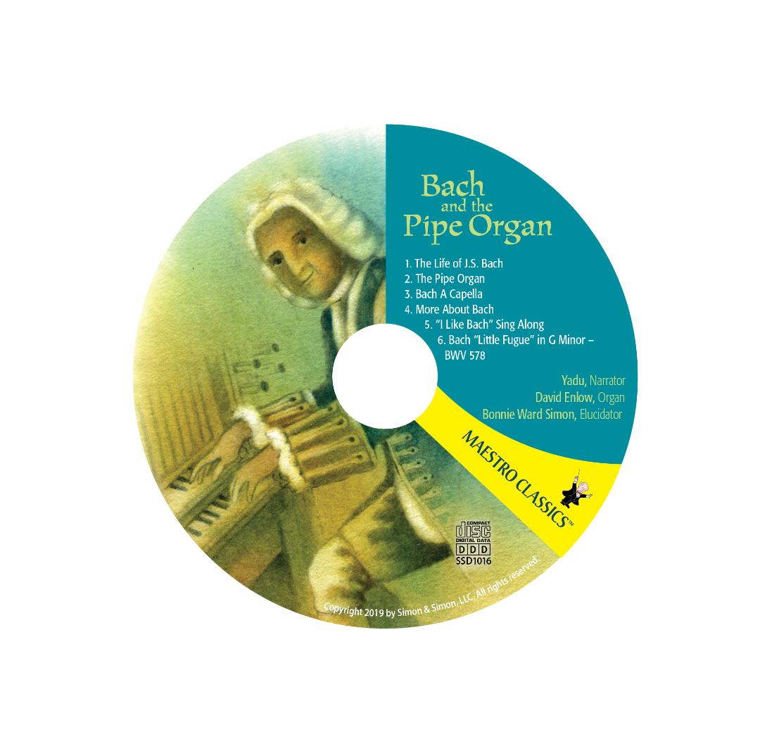 Maestro Classics new Bach CD called "Bach and the Pipe Organ" is a great way to introduce your students to Baroque music. #musicinourhomeschool #homeschoolmusic #musiclessonsforkids