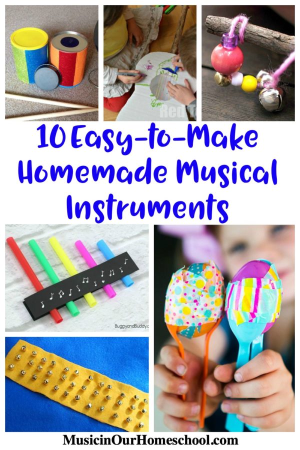 10 Easy-to-Make Homemade Musical Instruments - Music in Our Homeschool