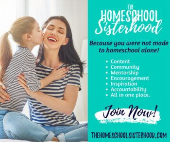 Homeschool Sisterhood Membership with book clubs, family workshops, mom encouragment, and so much more!
