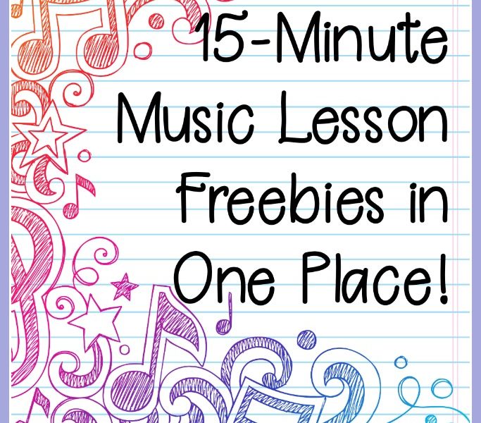 All the 15-Minute Music Lesson Freebies in One Place. From Music in Our Homeschool
