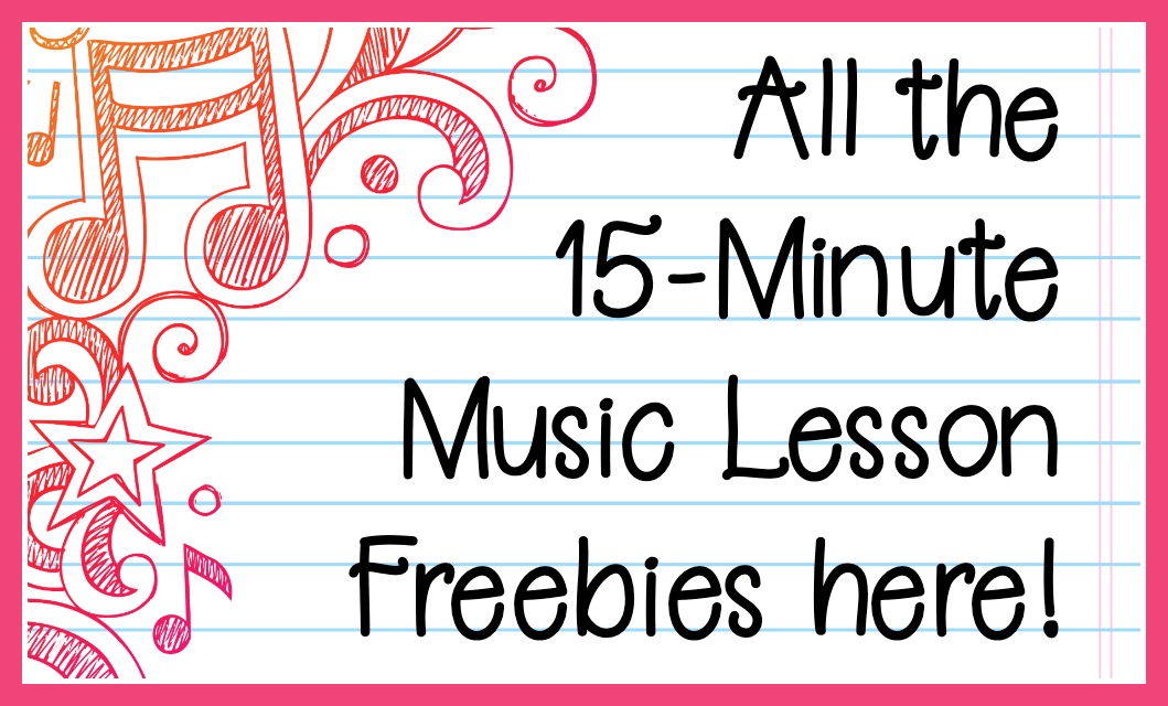 All the 15-Minute Music Lesson Freebies in One Place . From Music in Our Homeschool
