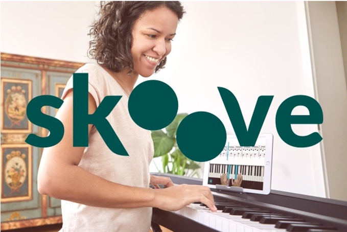 All about the Skoove piano learning app.