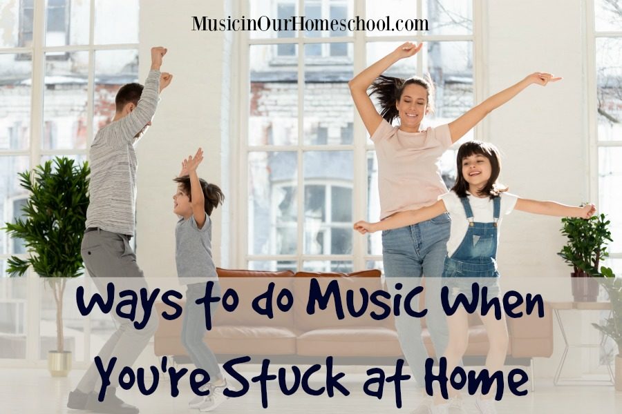 Here are some really fun and unique Ways to do Music When You're Stuck at Home!