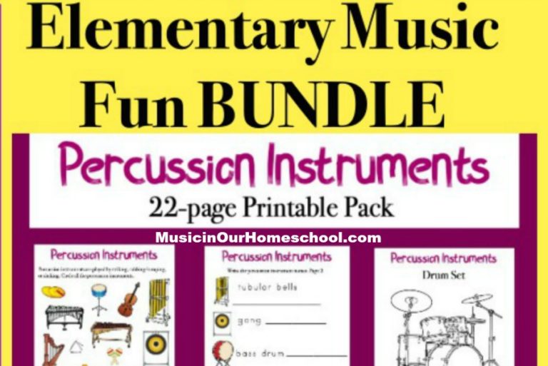 Elementary Music Fun Bundle of Activities