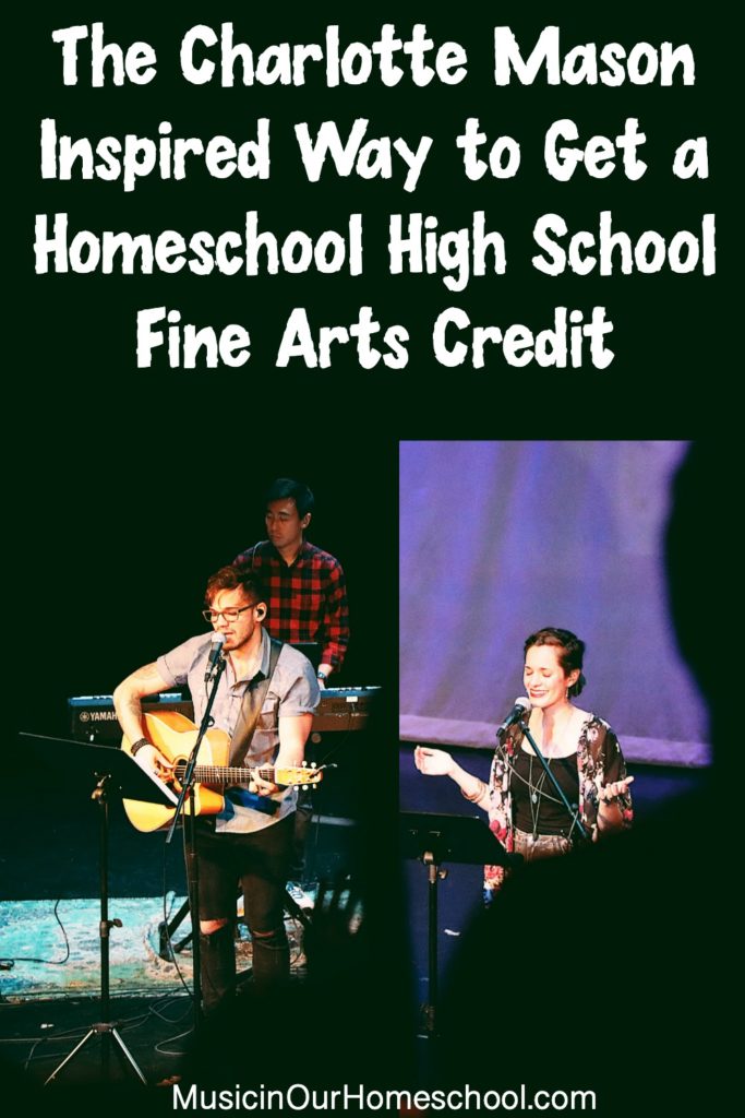 The Charlotte Mason Inspired Way to Get a Homeschool High School Fine Arts Credit