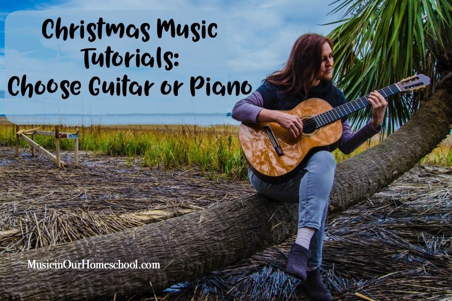 Christmas Music Tutorials Choose Guitar or Piano