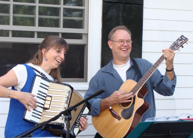 Music with Donna & Andy: Singing at Home is the Best!